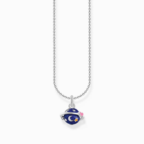 THOMAS SABO NECKLACE with Saturn Pendant TKE2272