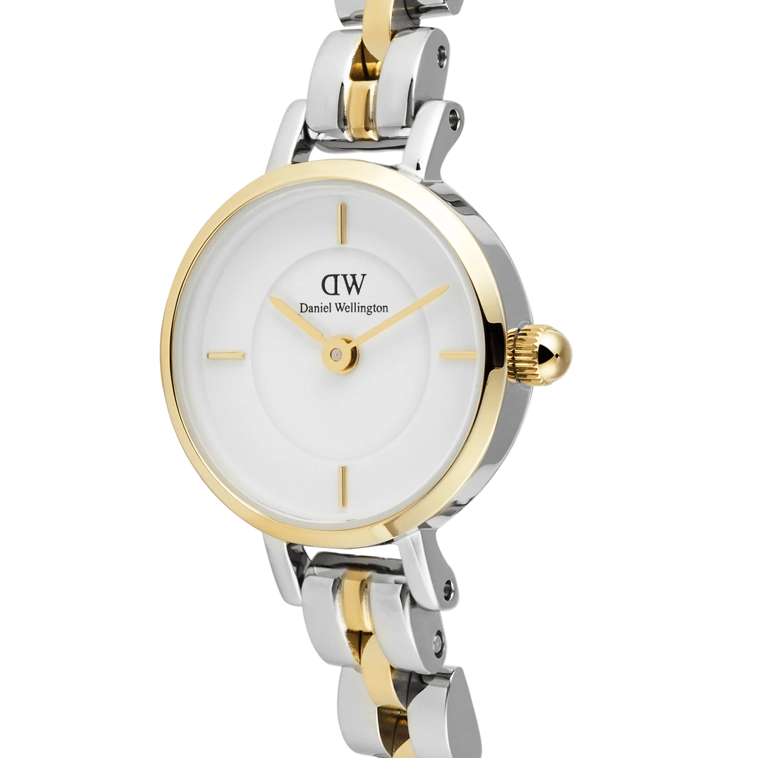 Daniel Wellington Petite Mini Arch 3-Link Two Tone Rose Gold DW00100923