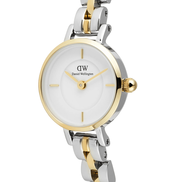 Daniel Wellington Petite Mini Arch 3-Link Two Tone Rose Gold DW00100923