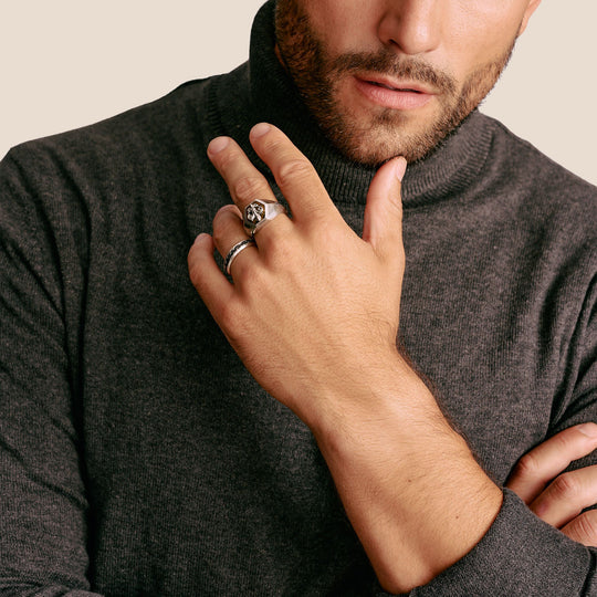 THOMAS SABO Minimal Band Ring Black Zirconia TR2512M