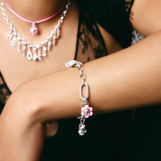 THOMAS SABO Hello Kitty Charm Pink Flower CCC1358
