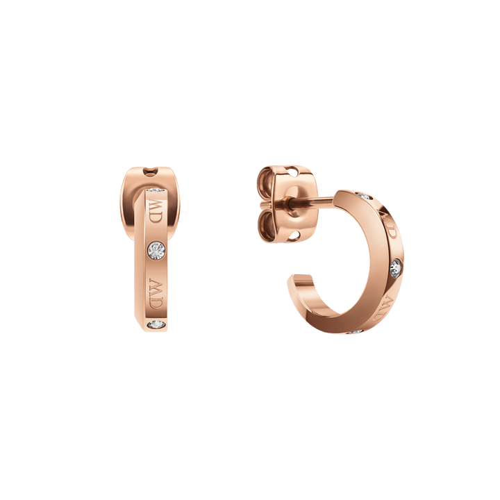 Daniel Wellington Classic Lumine Earrings Rose Gold