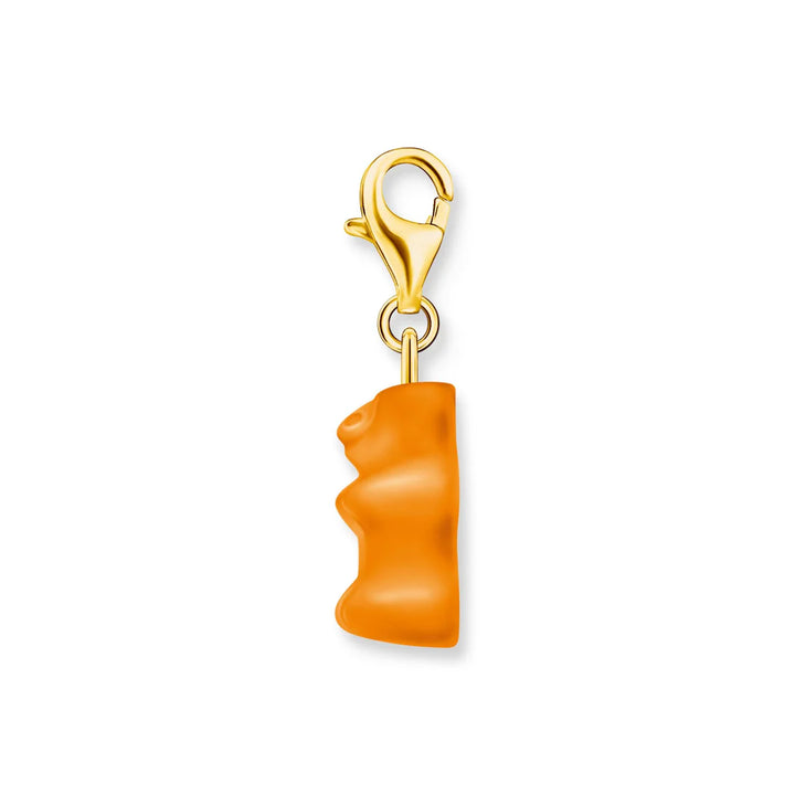 Thomas Sabo Gold Charm Orange Gold Bear CC2186