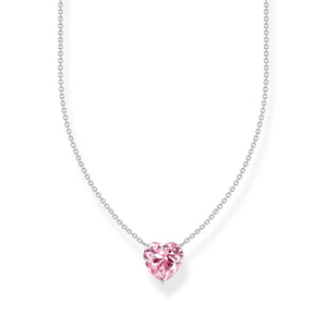 THOMAS SABO NECKLACE With Pink Heart-Shaped Pendant TKE2211P