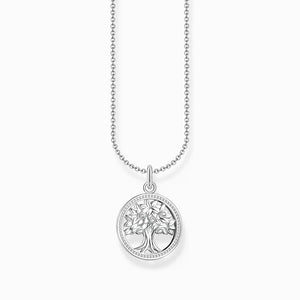 THOMAS SABO NECKLACE with Tree of Love Pendant and White Zirconia TKE2214