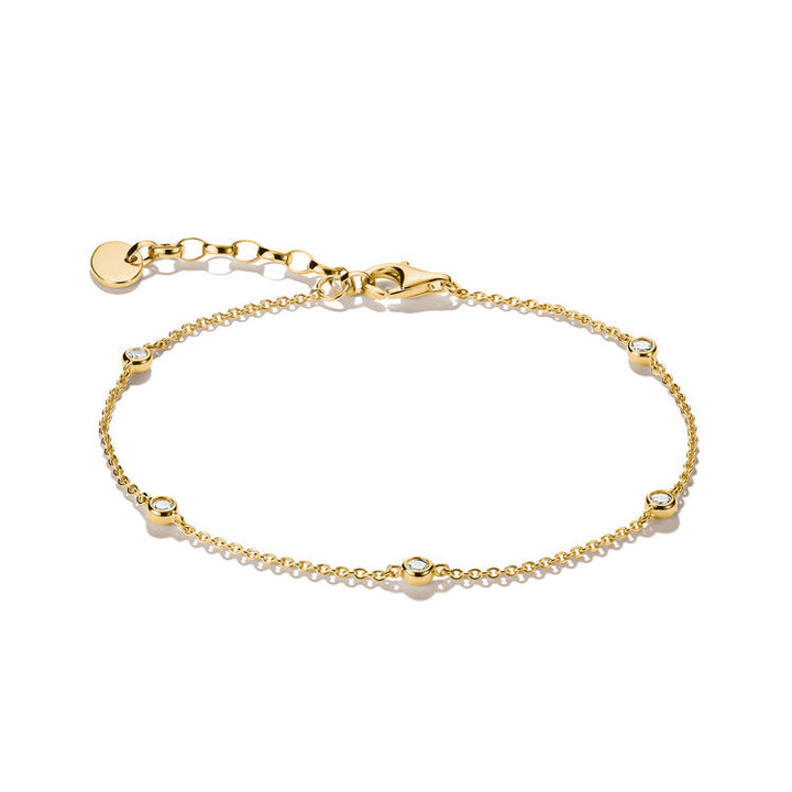 THOMAS SABO Pearl Bracelet with zirconia TA1999CZMY