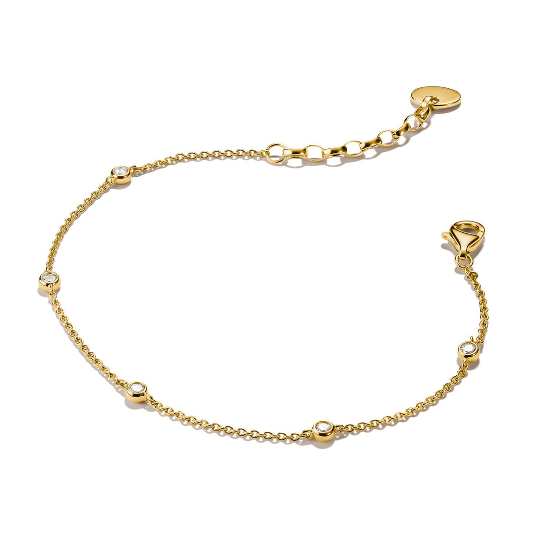 THOMAS SABO Pearl Bracelet with zirconia TA1999CZMY