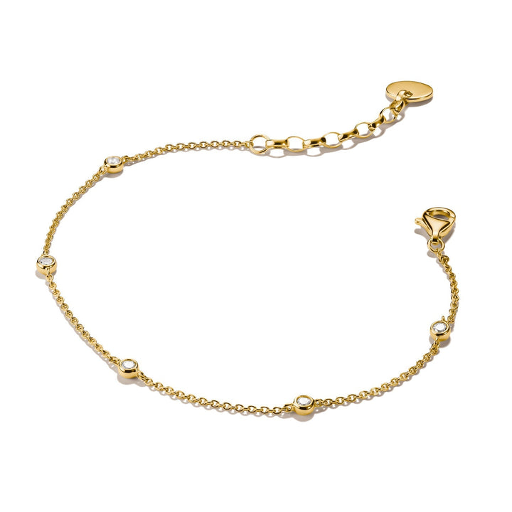 THOMAS SABO Pearl Bracelet with zirconia TA1999CZMY