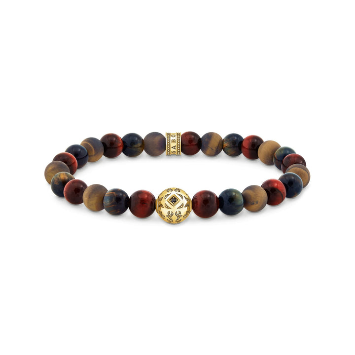 THOMAS SABO Tiger's Eye Bead Bracelet TA2145TIY