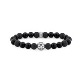 THOMAS SABO Beads Bracelet Made from Obsidian TA2145BL