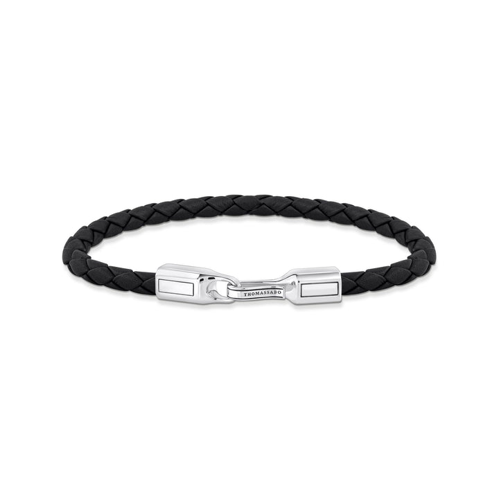 THOMAS SABO Black Leather Bracelet TA2149BL