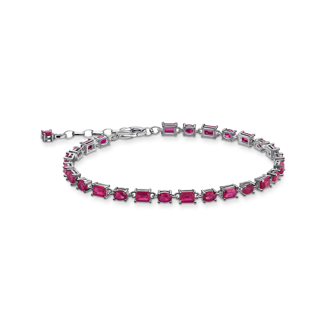 THOMAS SABO Bracelet with ruby red zirconia TA2165GA