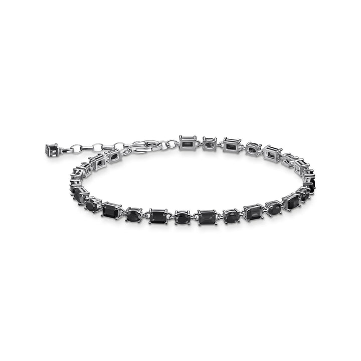 THOMAS SABO Blackened bracelet with zirconia TA2165BCZ