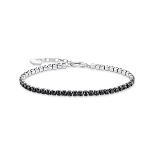 THOMAS SABO Tennis Bracelet with Black Zirconia TA2167BCZ