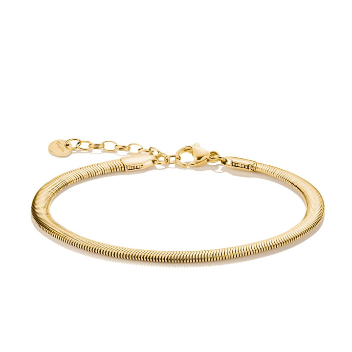 Thomas Sabo Gold-Tone Stainless Steel Snake Chain Bracelet TA2169SY