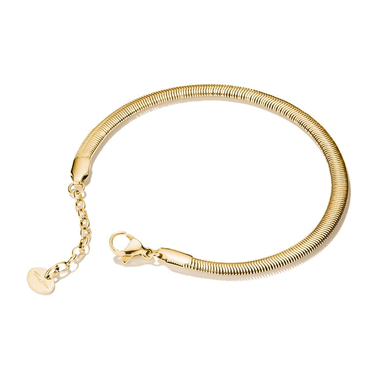 Thomas Sabo Gold-Tone Stainless Steel Snake Chain Bracelet TA2169SY