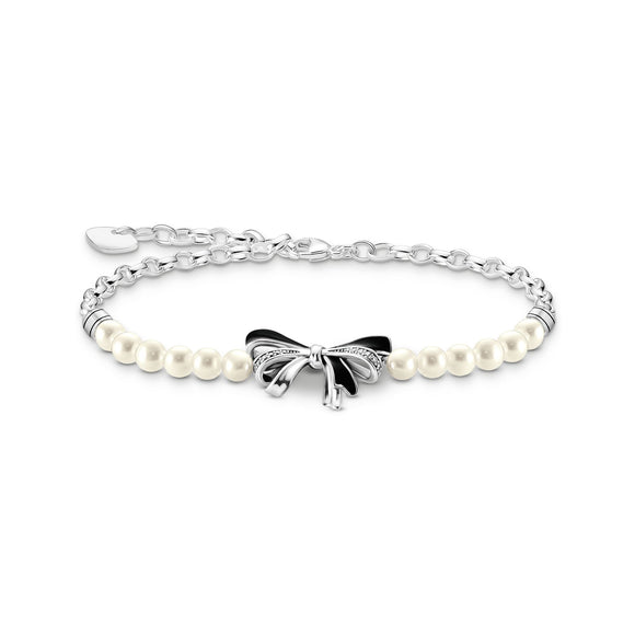 THOMAS SABO Romance bow bracelet with Pearls TA2171