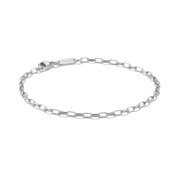 Thomas Sabo Silver-Plated Paperclip Bracelet 2.3mm TA2206M
