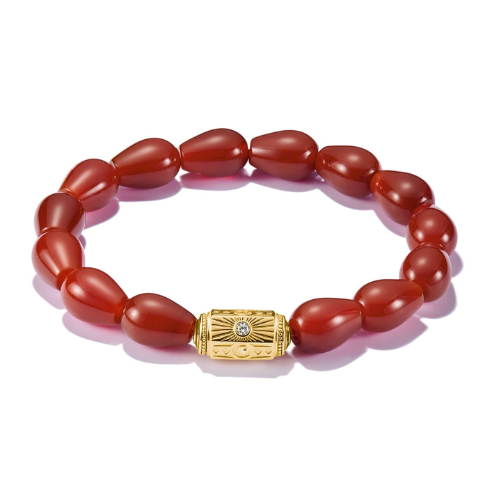 THOMAS SABO Bead Bracelet with Red Agate TA2214REY
