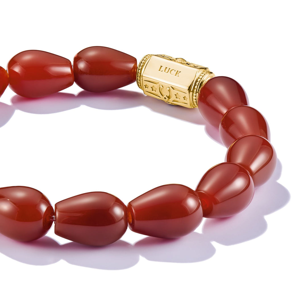 THOMAS SABO Bead Bracelet with Red Agate TA2214REY