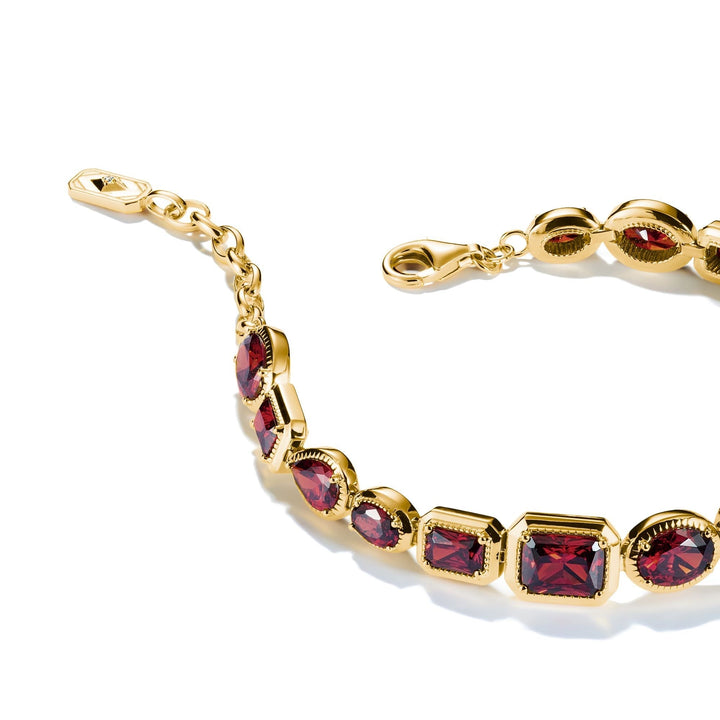 THOMAS SABO Elyndra Bracelet with Red Zirconia TA2217REY