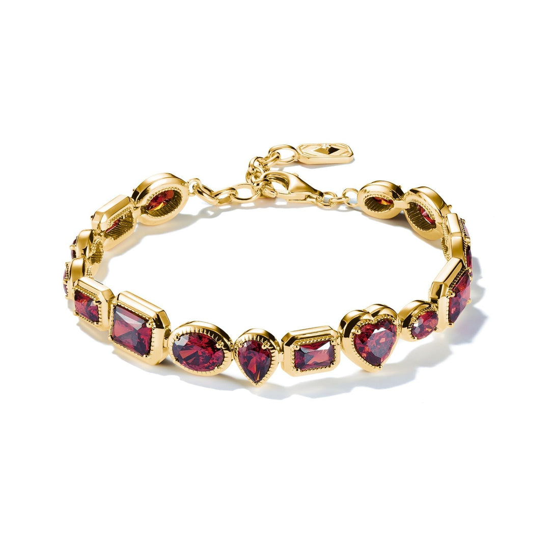 THOMAS SABO Elyndra Bracelet with Red Zirconia TA2217REY