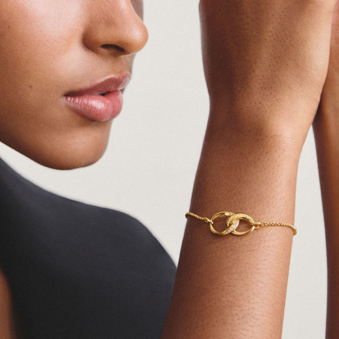 THOMAS SABO Bracelet Together with zirconia TA2233MY