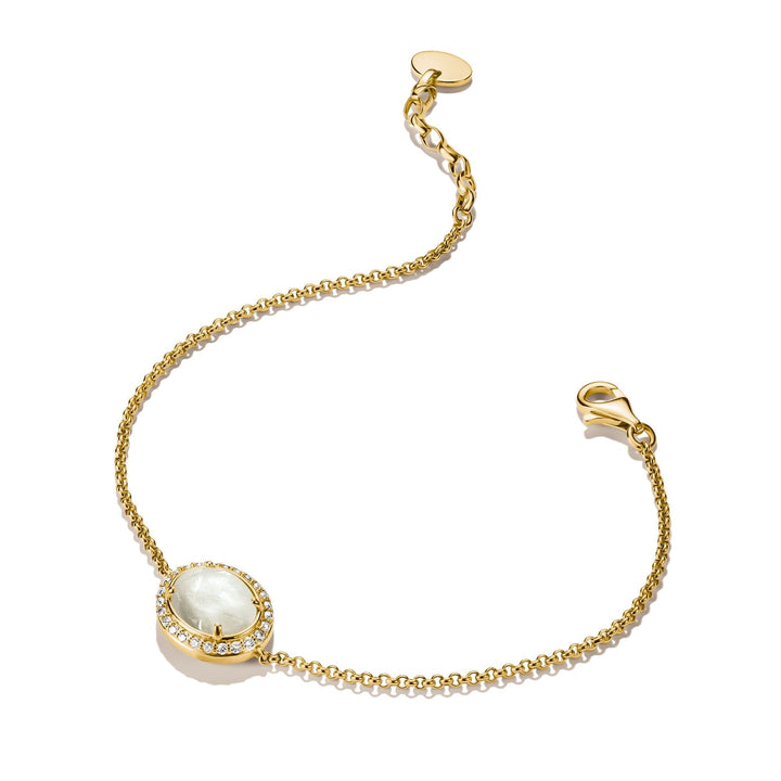 THOMAS SABO Bracelet with mother-of-pearl and zirconia TA2234MY