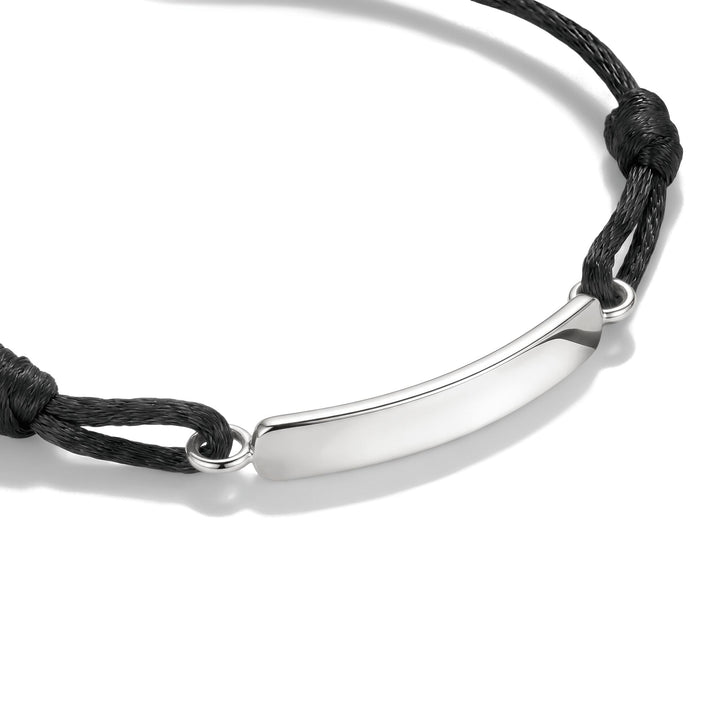THOMAS SABO Textile bracelet black TA2238BL