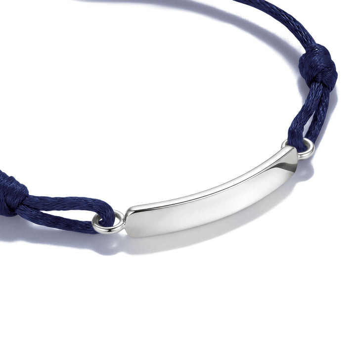 THOMAS SABO Textile bracelet blue TA2238DB