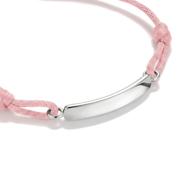 THOMAS SABO Textile bracelet pink TA2238PI
