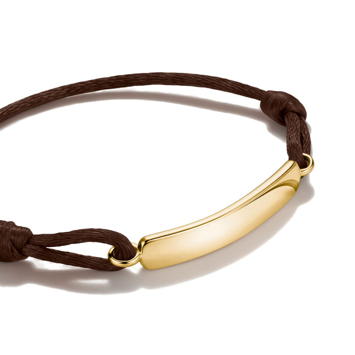 THOMAS SABO Textile bracelet brown TA2238MBLY