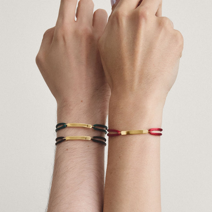 THOMAS SABO Textile bracelet brown TA2238MBLY