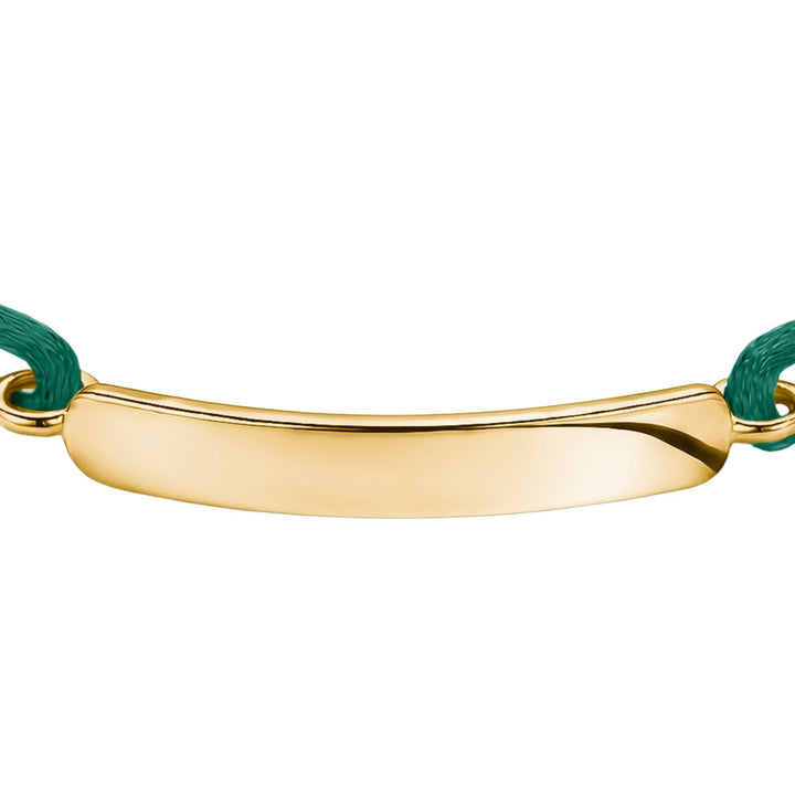 THOMAS SABO Textile bracelet green TA2238MGRY