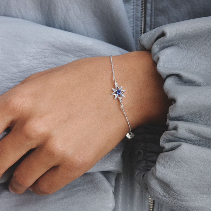Thomas Sabo Bracelet star with blue stones Ta2246BLU