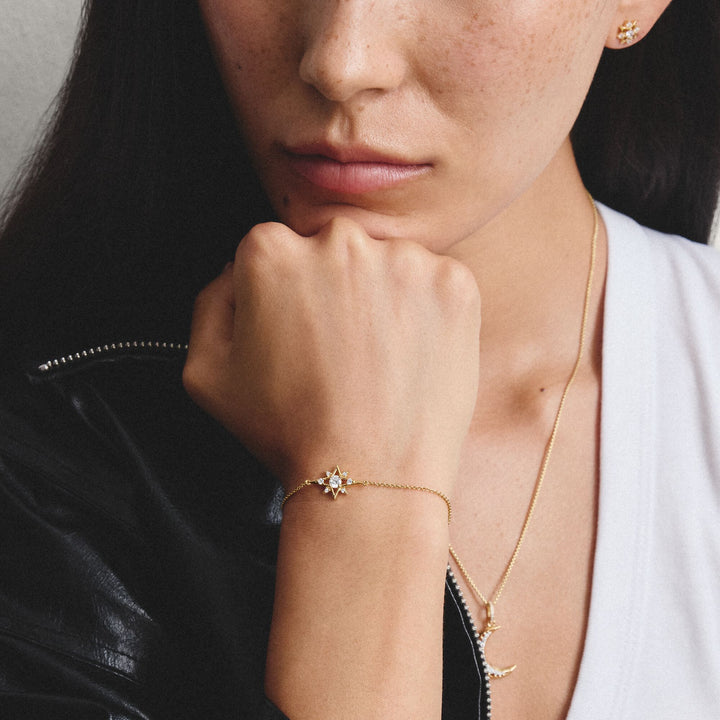 Thomas Sabo Bracelet star with zirconia TA2246MY