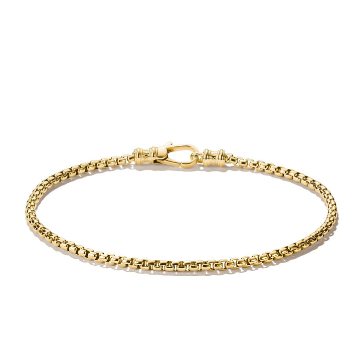Thomas Sabo Gold-Tone Stainless Steel Box Chain Bracelet 2.7mm TA2249S
