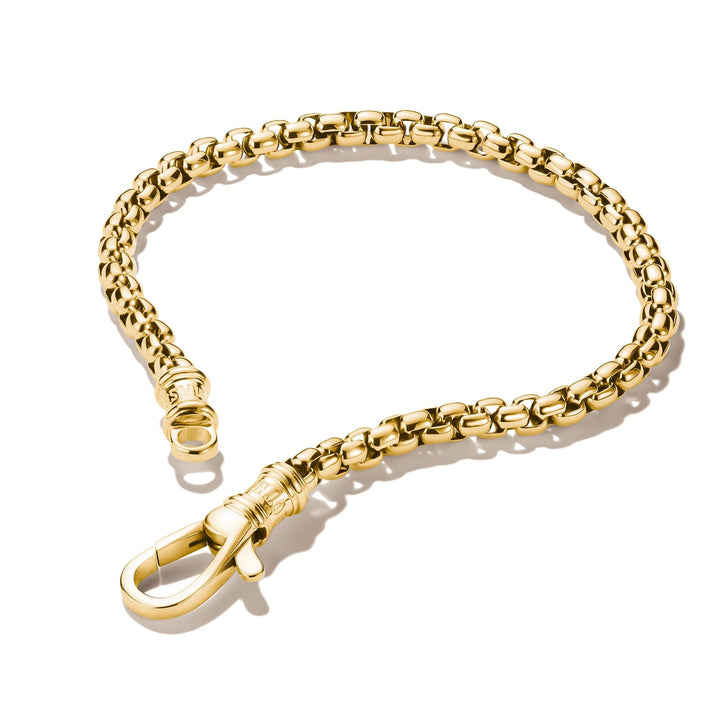Thomas Sabo Gold-Tone Stainless Steel Box Chain Bracelet 4mm TA2250S
