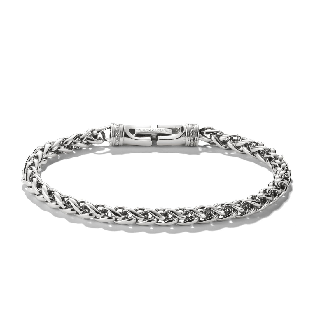 Thomas Sabo Stainless Steel Adjustable Box Chain Bracelet 5mm TA2257S