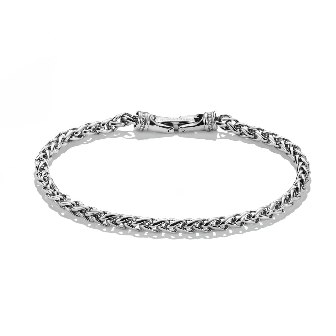 Thomas Sabo Stainless Steel Adjustable Box Chain Bracelet 4mm TA2258S