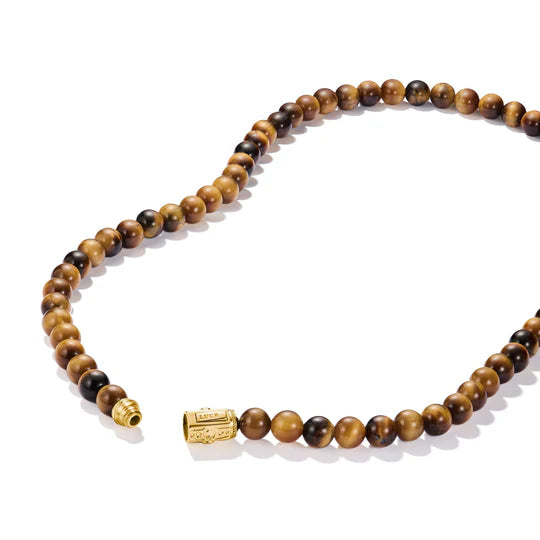 THOMAS SABO Elyndra Necklace with Tiger’s Eye Beads TKE2335TIY