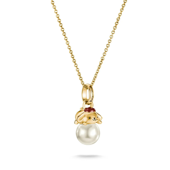 Thomas Sabo Hello Kitty Pompompurin Necklace with Pearl TKE2417M
