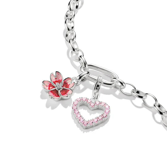 THOMAS SABO Original Charm Pendant Pink Heart CC2241