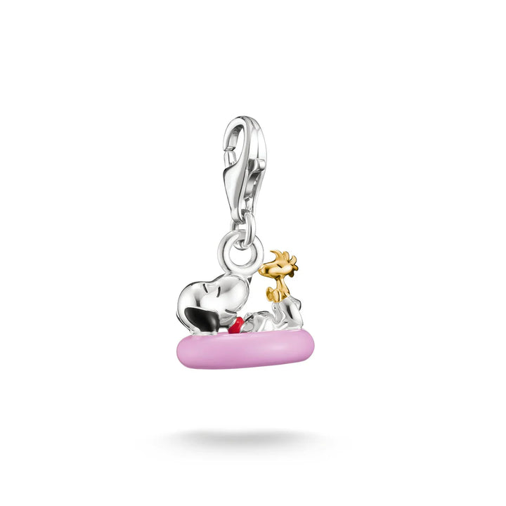 THOMAS SABO Original Charm Snoopy and Woodstock with Swim Ring CC2244