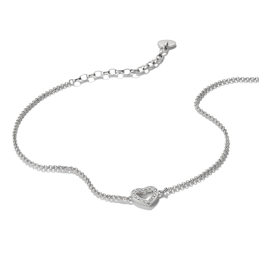 THOMAS SABO Anklet heart with zirconia TAK0007M