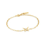 Ania Haie Gold Spike Chain Bracelet B053-01G