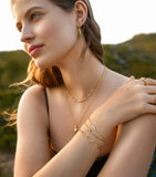 Ania Haie Gold Geometric Chain Bracelet B053-02G