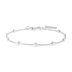 Ania Haie Silver Beaded Chain Bracelet B058-01H