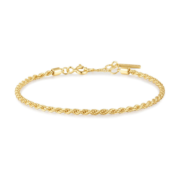 Ania Haie Gold Rope Twist Bracelet B058-04G