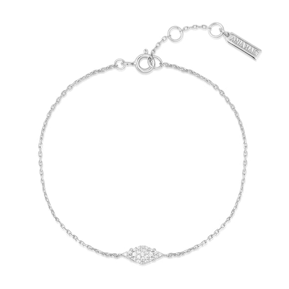 Ania Haie Silver Pave Sparkle Bracelet B061-01H